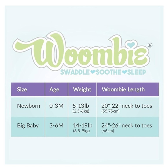 Woombie Gray Swaddle - Picture 4 of 9